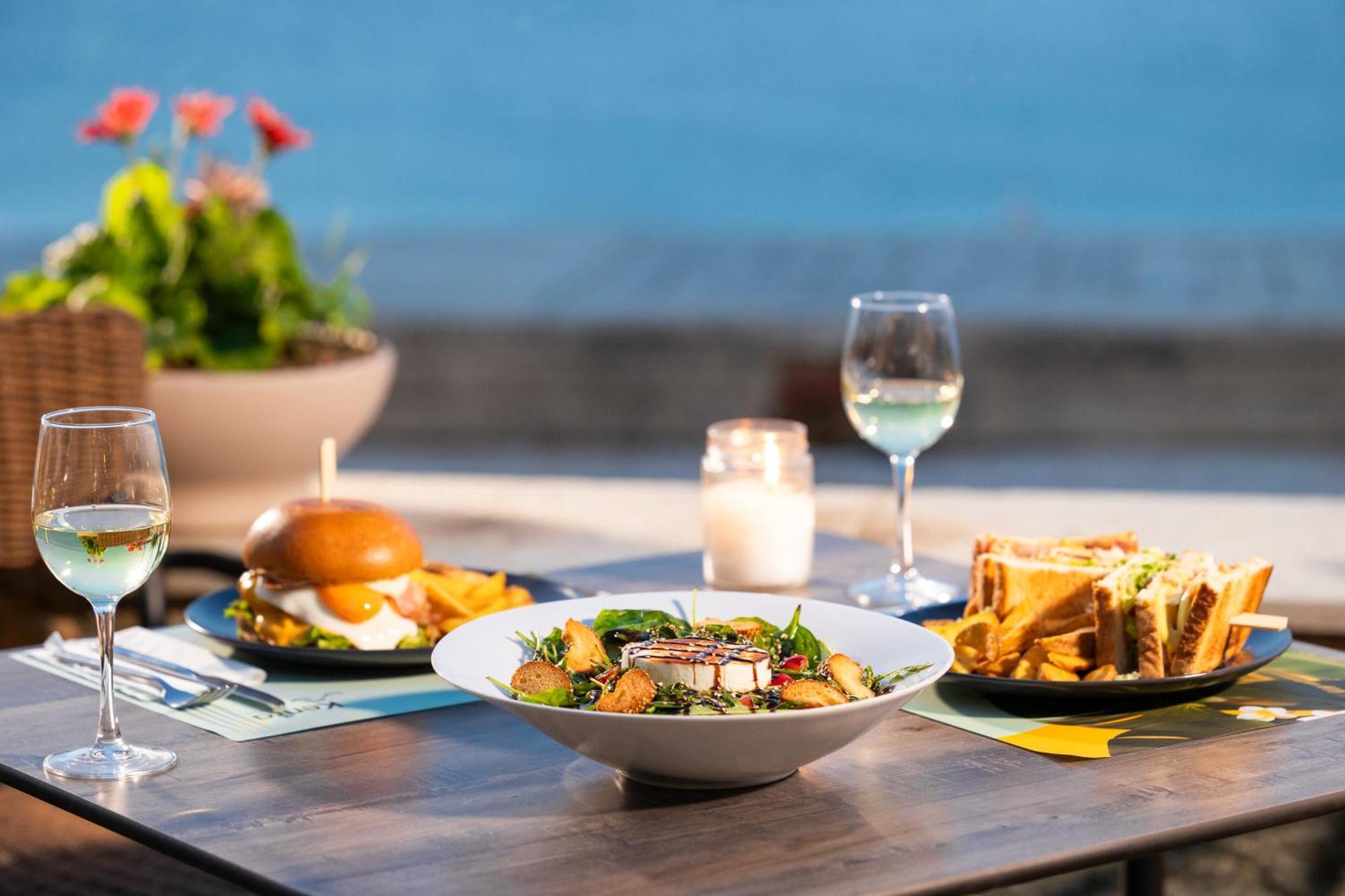 Kenta Beach Hotel Agios Ioannis  ภายนอก รูปภาพ