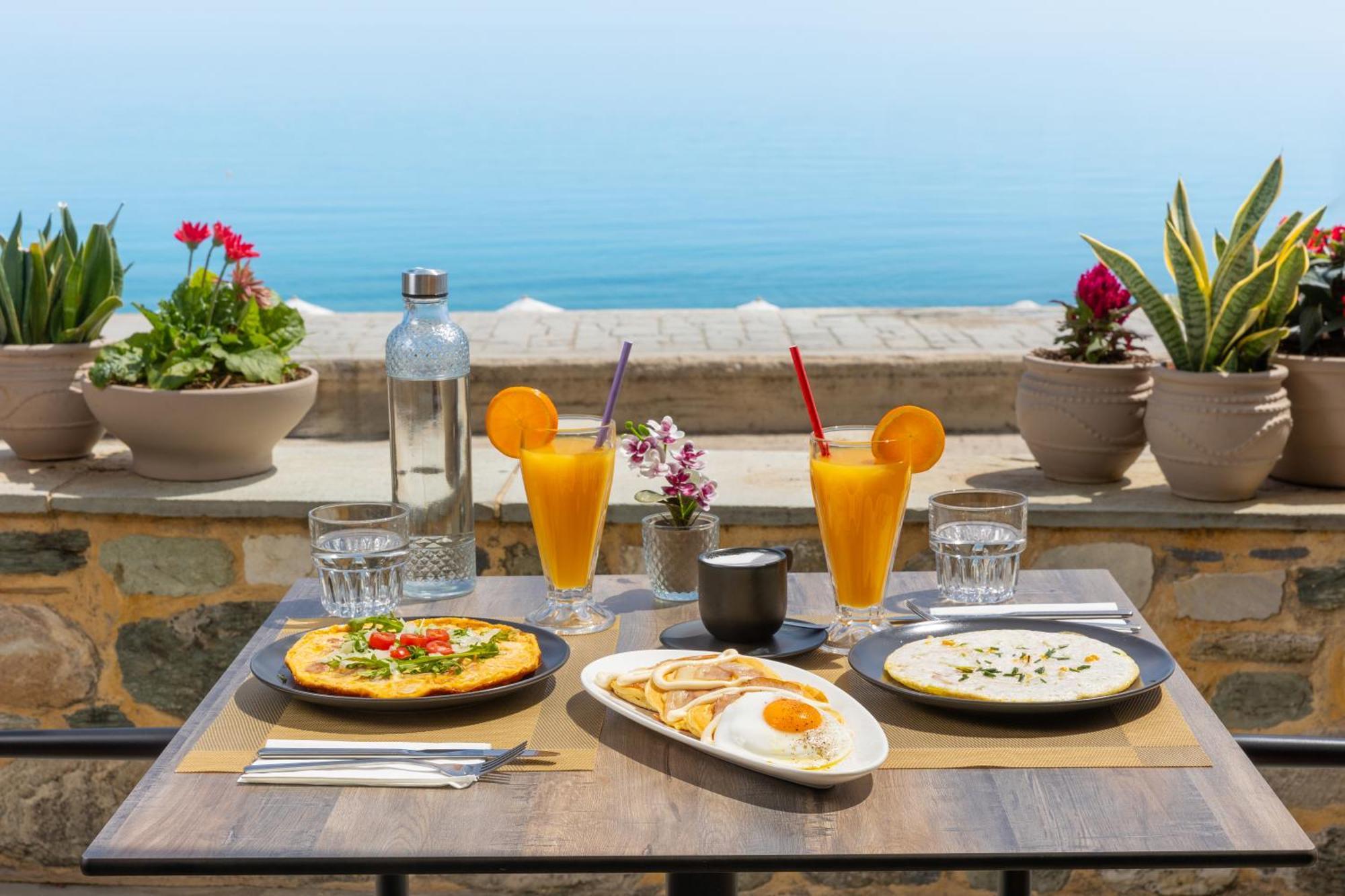 Kenta Beach Hotel Agios Ioannis  ภายนอก รูปภาพ