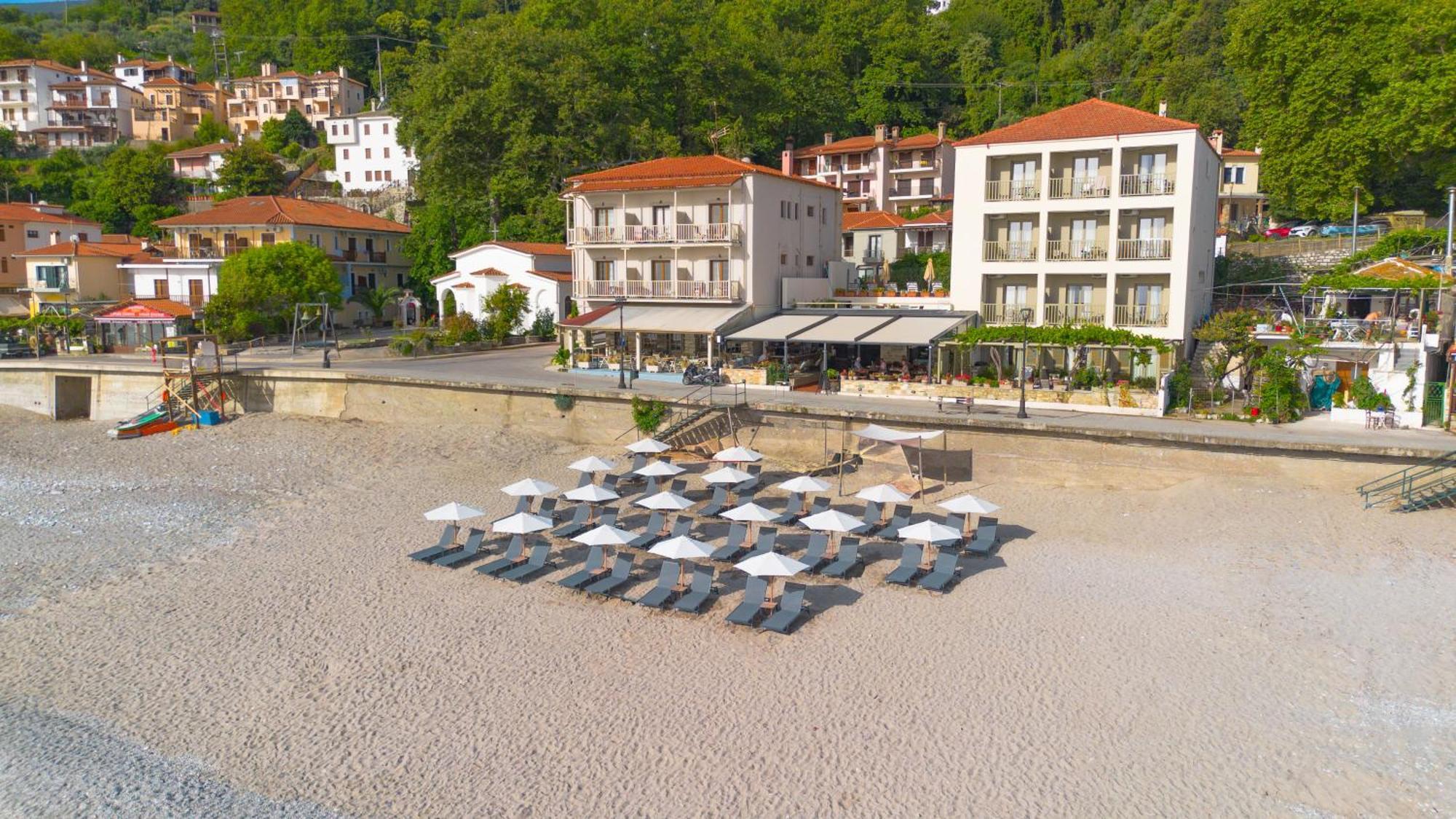 Kenta Beach Hotel Agios Ioannis  ภายนอก รูปภาพ