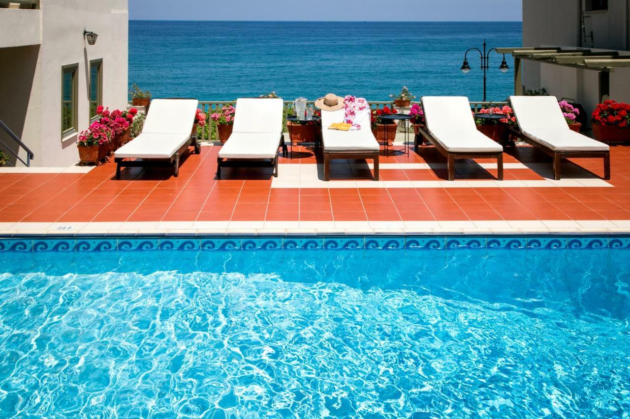 Kenta Beach Hotel Agios Ioannis  ภายนอก รูปภาพ
